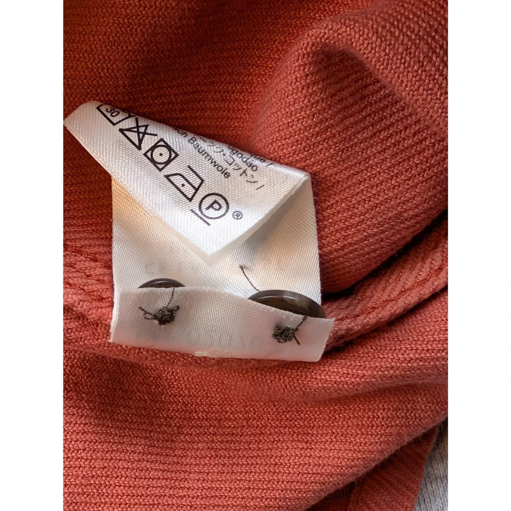 Outerknown Blanket Shirt Mens XXL Terracotta Orange Organic Cotton Button Up
